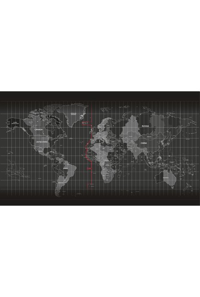 Ega Dünya Haritası Duvar Sticker