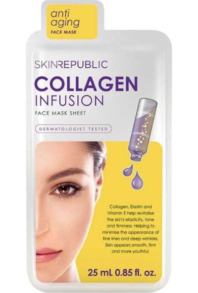 Skin Republic Collagen Infusion Yüz Maske 25 ml