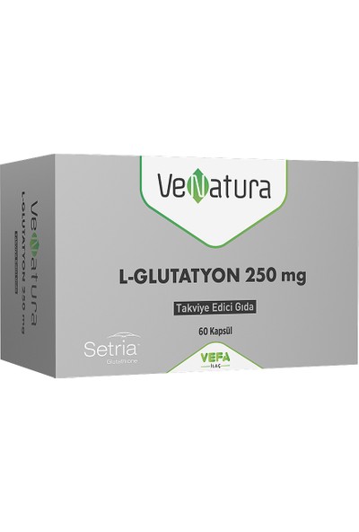 Venatura L-Glutatyon 250 Mg Takviye Edici Gıda