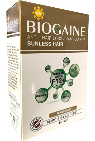 Biogaine Anti Hair Loss ŞampuanSunless Hair 300 ml Güneş Görmeyen Saçlar İçin