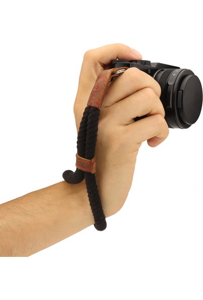Megagear MG939 Cotton Kamera El Bilek Kayışı Tüm Kameralar Için Güvenlik Küçük 23 cm