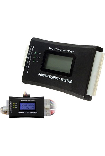 Platoon Dijital Power Supply Tester Güç Kaynağı Test Cihazı 20-24 Pin