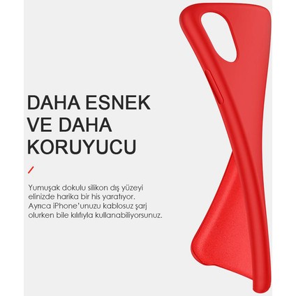 Apple iPhone 6S Kılıf Liquid Lansman Silikon Turuncu fırsatları