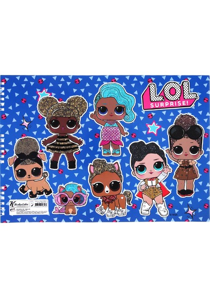 L.O.L. 25*35 15 Yaprak Resim Defteri