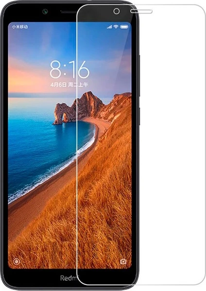 Xiaomi Redmi 7A Tempered Glass Cam Ekran Koruyucu