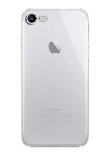Apple iPhone 7 Kamera Korumalı Şeffaf Silikon Kılıf