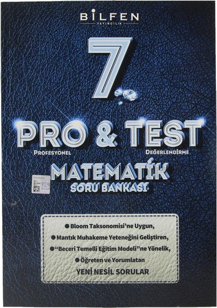 Bilfen Yayınları 7. Sınıf Pro&Test Matematik Soru Bankası