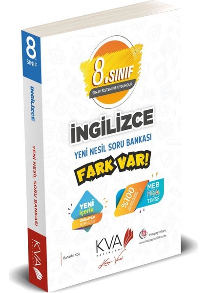 Yayınları 8.Sınıf Fark Var Ingilizce Soru Bankası