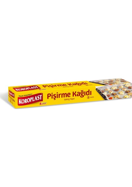 Pişirme Kağıdı 8 mt 6 'lı Ekonomik Paket