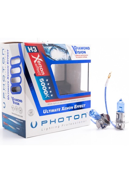 H3 12V 55W 5000K Diamond Vision