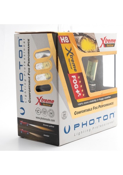 H8 12V 35W Xtreme Yellow