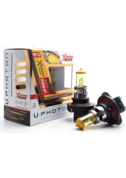 H13 12V 60/55W Xtreme Yellow