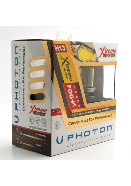 H13 12V 60/55W Xtreme Yellow