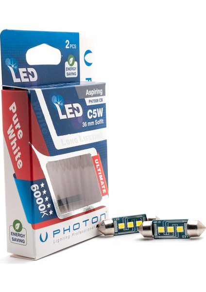 C5W 12V 36Mm Can-Bus Sofit Led Ph7008