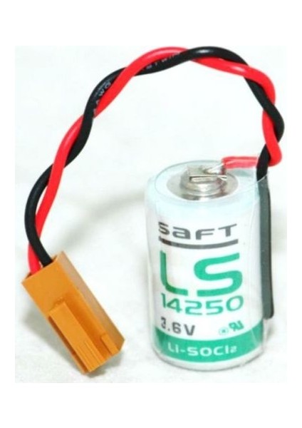 LS14250 Kablolu 1/2AA 3.6V Lithium Pil