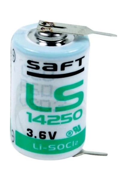 LS14250-2PF 1/2AA 3.6V Lithium Pil / 2 Ayaklı Pil