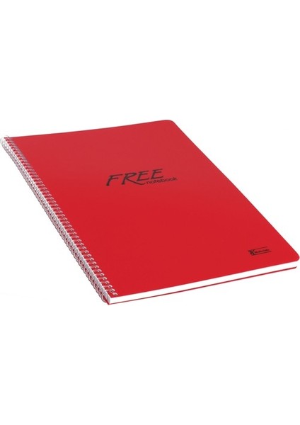 Keskincolor Defter 160 Yaprak A4 Spiralli Cilt Kapaklı Kareli