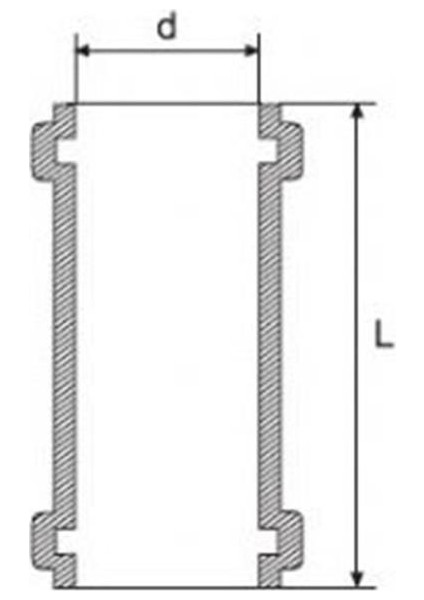 U-Pvc Kayar Manşon Pn16