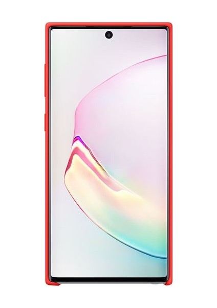 Galaxy Note 10 Kırmızı Silikon Kılıf-(EF-PN970TREGWW)