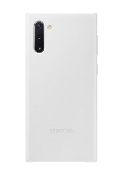 Galaxy Note 10 Beyaz Deri Kılıf-(EF-VN970LWEGWW)