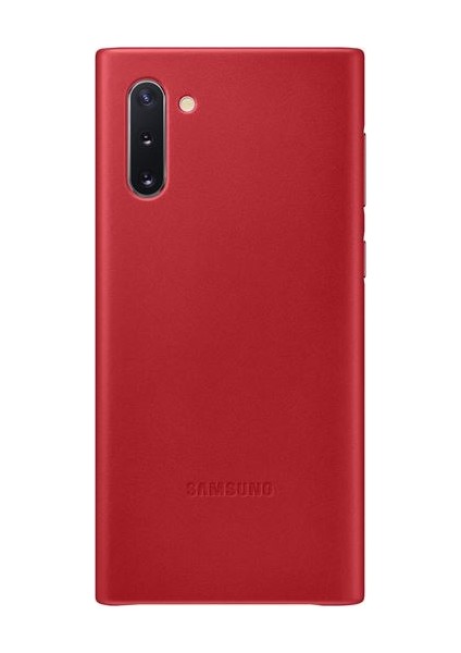 Galaxy Note 10 Kırmızı Deri Kılıf-(EF-VN970LREGWW)