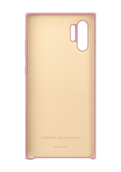 Galaxy Note 10 Plus Pembe Silikon Kılıf-(EF-PN975TPEGWW)