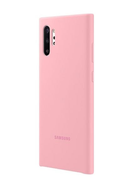 Galaxy Note 10 Plus Pembe Silikon Kılıf-(EF-PN975TPEGWW)