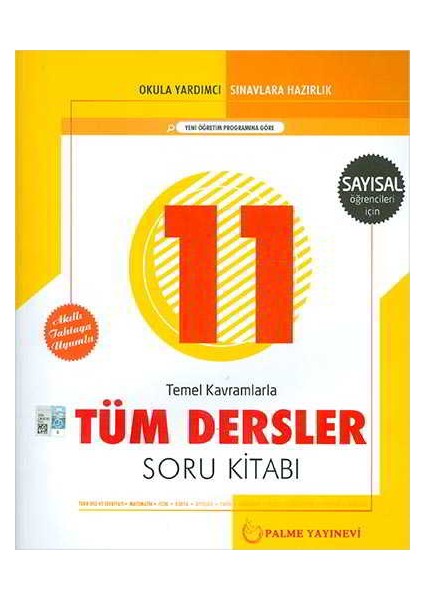 11. Sınıf Tüm Dersler Soru Kitabı (Sayısal)