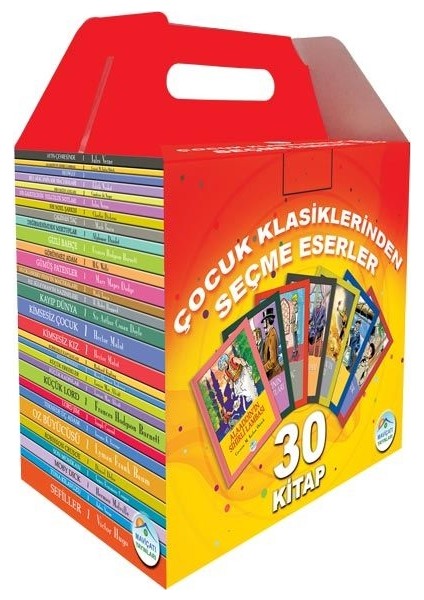 Çocuk Klasiklerinden Seçme Eserler 30 Kitap Maviçatı Yayınları