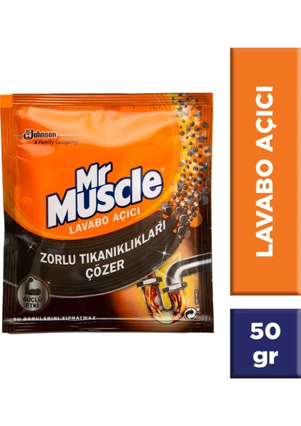 Mr Muscle Granül Lavabo Açıcı tek