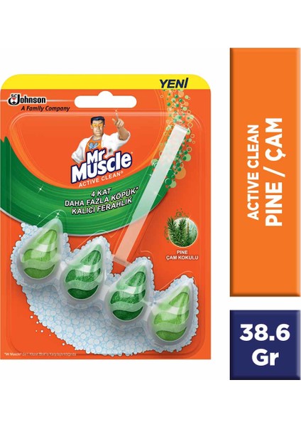 MR.MUSCLE KLOZET BLOK 5 IN 1 CITRUS 30 GR