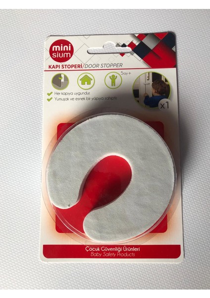 Çocuk Güvenlik Ürünü ( Kapı Stoperi - Ani Kapanan Kapılardan Koruma Ürünü ) - Paket Içi 1 Adet