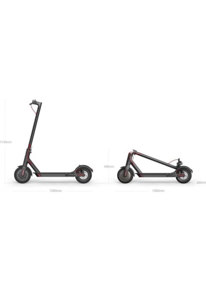 Mijia M365 Elektrikli Scooter - Siyah