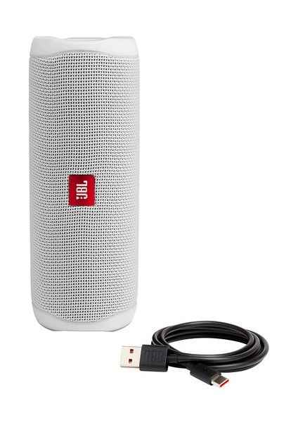 Flip 5 Taşınabilir IPX7 Su Geçirmez Bluetooth Hoparlör Beyaz fırsatları