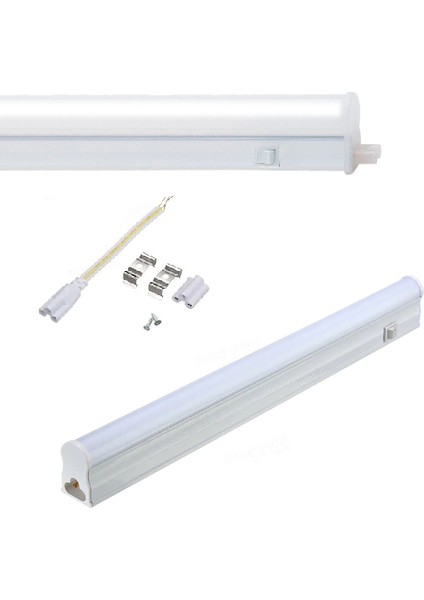 T5 Led Bant Armatür 8W 60Cm Gunışığı Işık Anahtarlı 301342