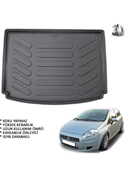 Fiat Grande Punto 3D Bagaj Havuzu 2006 ve Sonrası