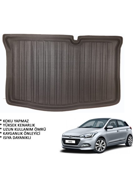 Hyundai I20 3D Havuzlu Oto Paspas ve 3D Bagaj Havuzu (2014 ve Sonrası)