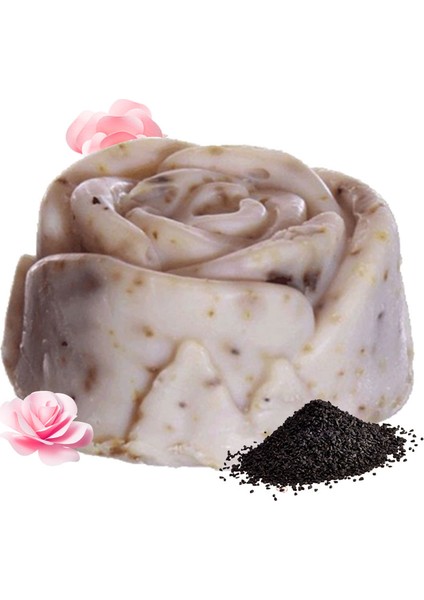 % 100 Doğal El Yapımı Sabun Güllü Çörek Otu Yağlı 100GR