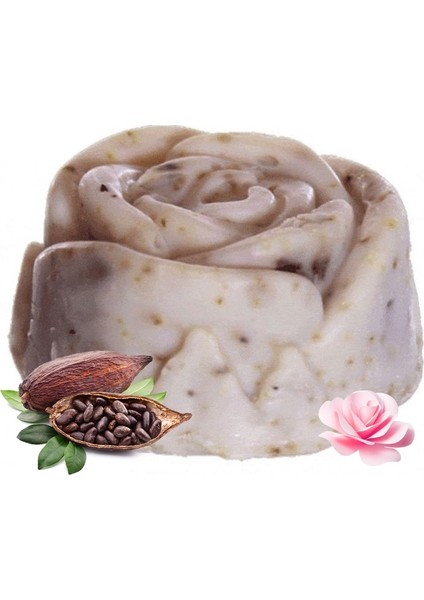 % 100 Doğal Sabun Güllü Kakaolu 100GR