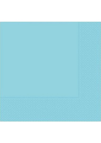 Açık Mavi Kağıt Peçete 33 x 33 cm 20'li