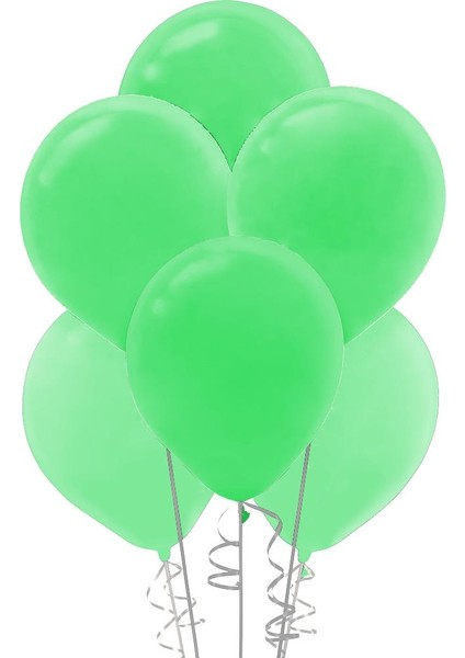 Pastel Açık Yeşil Balon 100'lü