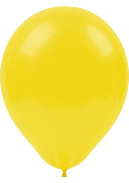 Pastel Sarı Balon 12'li