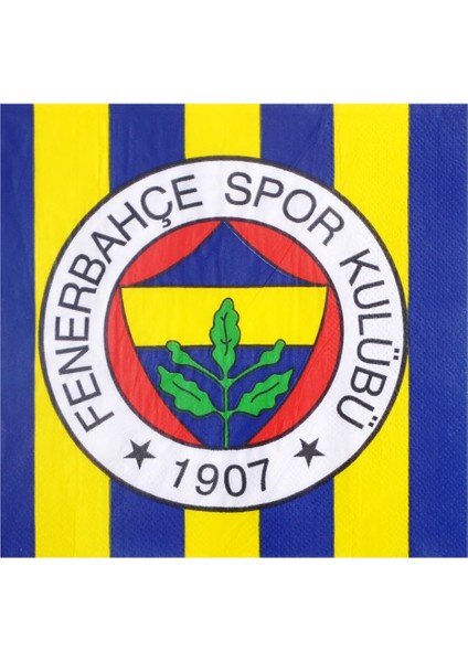 Fenerbahçe Kağıt Peçete 33 x 33 cm 20'li