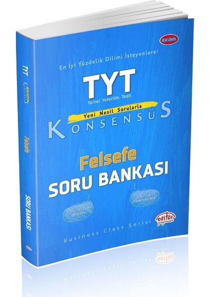 TYT Konsensüs Felsefe Soru Bankası