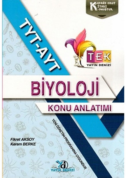 TYT AYT Biyoloji Tek Serisi Konu Anlatımı Cep Kitabı