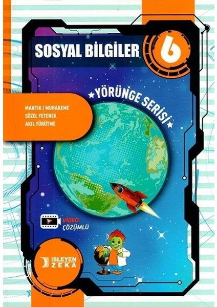 İşleyen Zeka Yayınları 6. Sınıf Sosyal Bilgiler Yörünge Serisi Soru Bankası