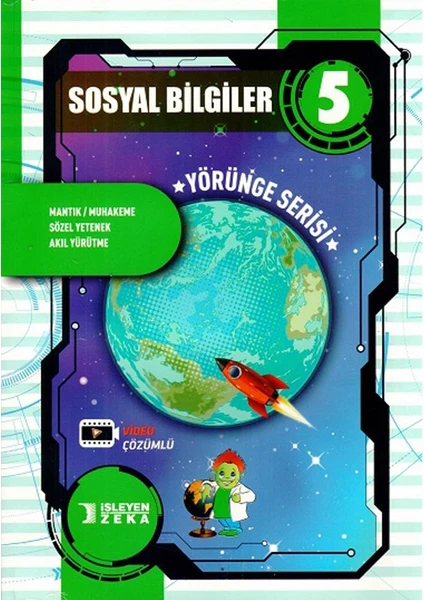 İşleyen Zeka Yayınları 5. Sınıf Sosyal Bilgiler Yörünge Serisi Soru Bankası