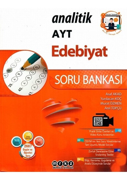 AYT Edebiyat Analitik Soru Bankası - Asaf Akad