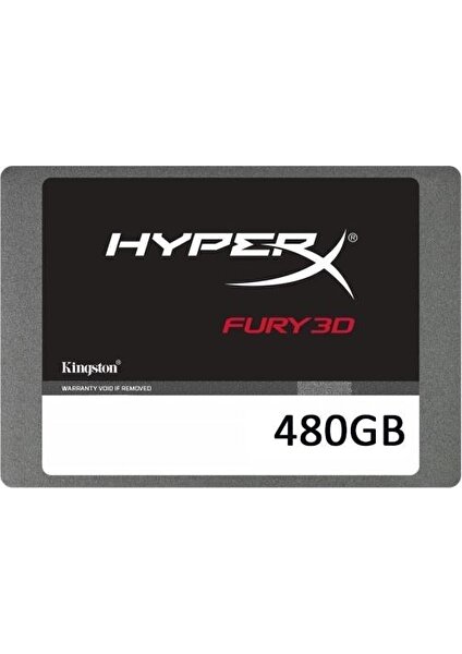 Hyprx Fury 480GB 500-500MB SATA3 3D SSD