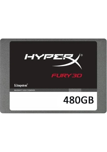 Hyprx Fury 480GB 500-500MB SATA3 3D SSD